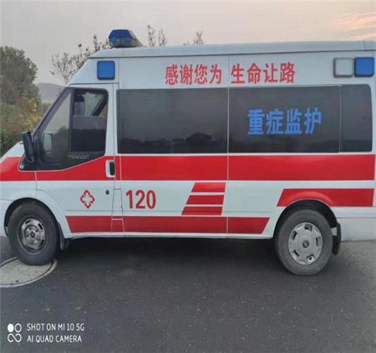 石楼救护车出租服务案例3