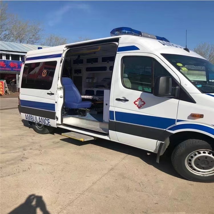 石楼私人长途救护车出租转院回家